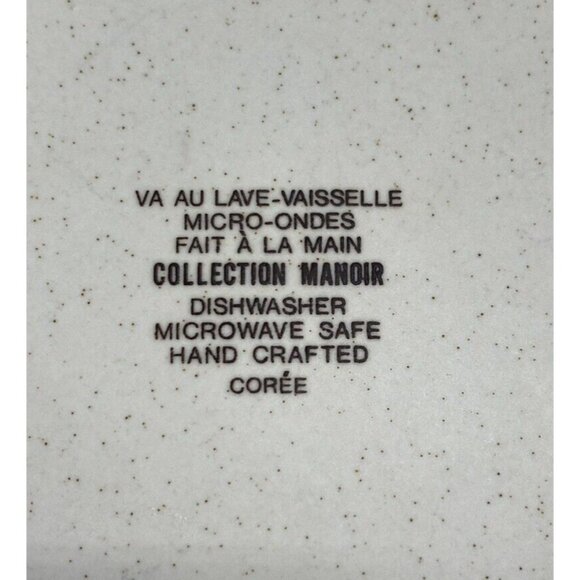 Collection Manoir CXY1 Cabin & Boat Hand Crafted Korea Ceramic Rim Bowls Set 2 - Picture 6 of 13